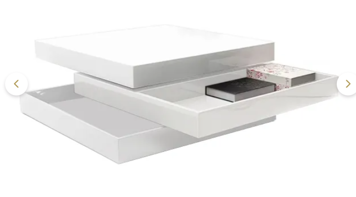 Aria Coffee Table White