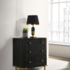 Arini 5-piece Eastern King Bedroom Set Black and Grey - Image 10