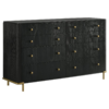 Arini 5-piece Eastern King Bedroom Set Black and Grey - Image 9