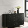 Arini 5-piece Eastern King Bedroom Set Black and Grey - Image 8