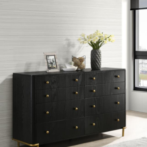 Arini 8-drawer Dresser Black