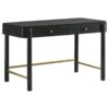 Arini 2-piece Makeup Vanity Table and Mirror Set Black - Image 3