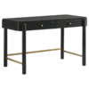 Arini 2-drawer Vanity Desk Makeup Table Black - Image 3