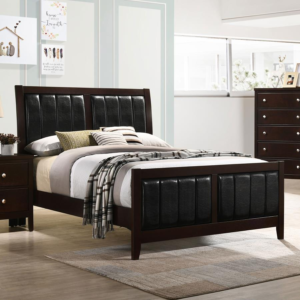 Carlton 4-piece California King Bedroom Set Cappuccino