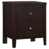 Carlton 2-drawer Nightstand Cappuccino - Image 2