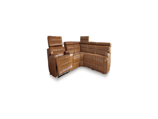 Temmpton – Chocolate – 6-Piece Power Reclining Sectional