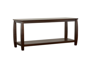 Dixon – Wood Entryway Console Table With Shelf – Cappuccino