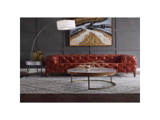 Orsin – Sofa – Merlot Top Grain Leather