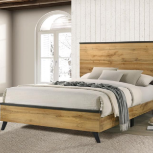 Kaywood 52-inch Queen Panel Bed Natural Pine