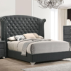 Melody 4-piece Eastern King Bedroom Set Grey - Image 8