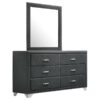 Melody 4-piece Eastern King Bedroom Set Grey - Image 3