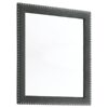 Melody Upholstered Dresser Mirror Grey - Image 2