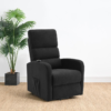 Amsdell Upholstered Power Lift Recliner with Remote Black - Image 2
