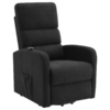 Amsdell Upholstered Power Lift Recliner with Remote Black - Image 3