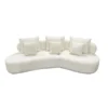 Greece Sectional Sofa with Pillows - Image 4