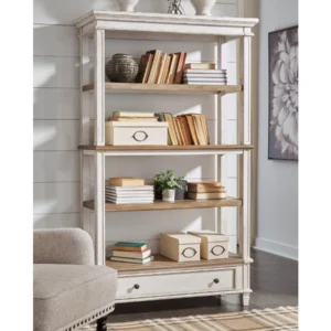 Rae 75" Bookcase with 3 Shelves